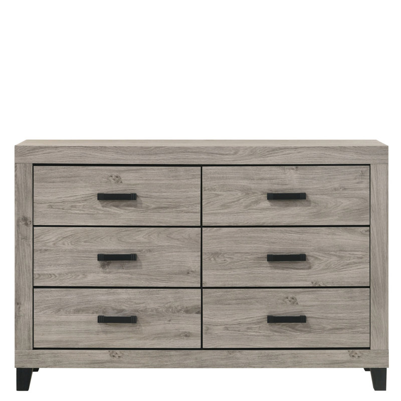 Commode à finition gris clair (commode)