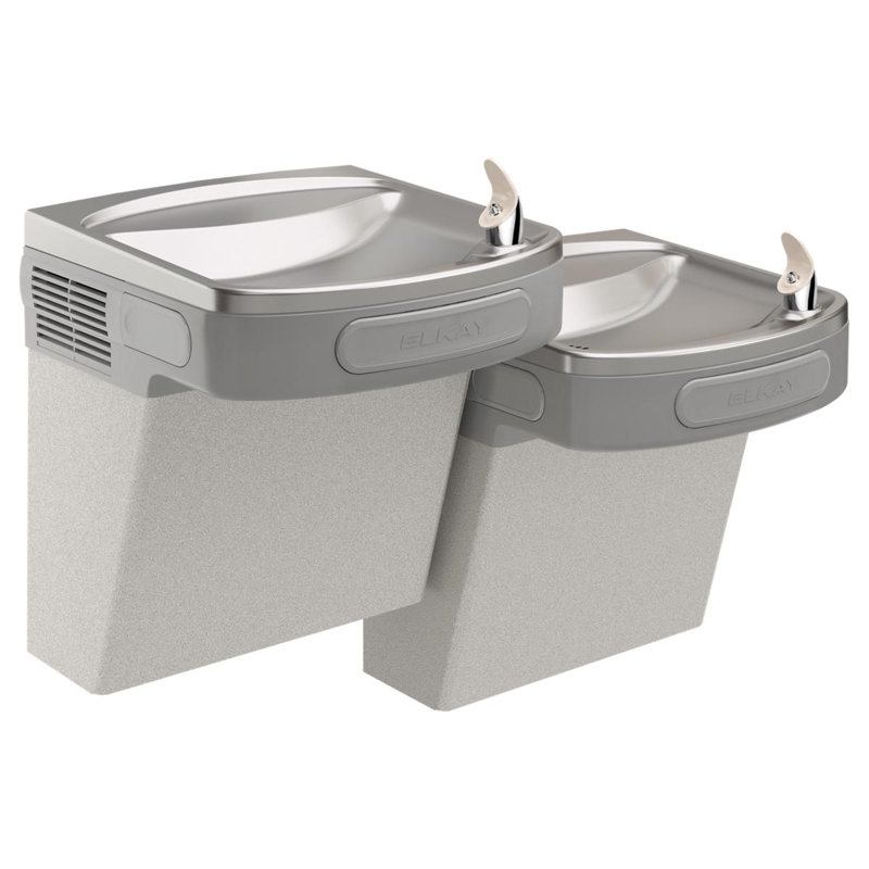Accessoire de fontaine d'eau filtrée murale, Gris clair