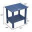 Table d'appoint de terrasse extérieure en PEHD toutes saisons 16,5 po Adirondack-1286559270