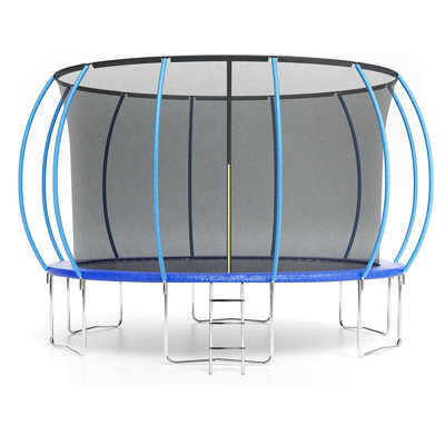 Trampoline 10FT 12FT 14FT 16FT, Trampolines For Kids & Adults, Trampoline With Enclosure, Ladder, Recreational Trampolines For Outdoor Jump, ASTM Appr -  gaomon, ZZPTO_0Z3AW580