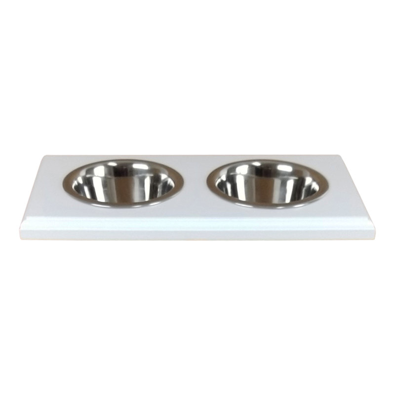 Bol / plat Clayton Quart, Émail blanc, Petit (1 tasse / 8 oz liquides), 2 bols