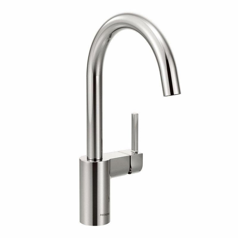 MOEN Align Single-Handle Standard Kitchen Faucet in Chrome, Chrome