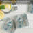 Arianna Egret 4-Pack Tumbled Tile Stone Coasters
