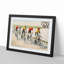 Bicycle Race by John Cameron - Single Picture Frame Painting-55466120-55466122
