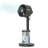 Shark FlexBreeze 36.77 in. H 5 speed Oscillating Tabletop Misting Fan Remote Control