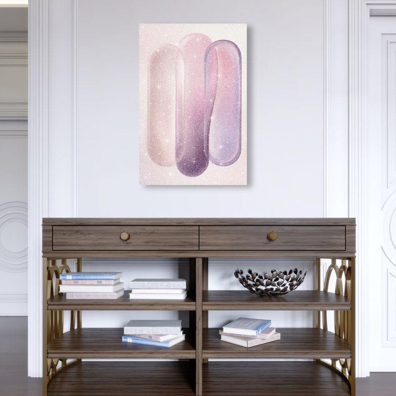 Berry Layers Print by Oliver Gal, 15"H x 10"W, Gallery Wrapped