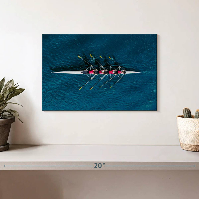 Équipe féminine d'aviron Sireci, H 8 po x l 12 po