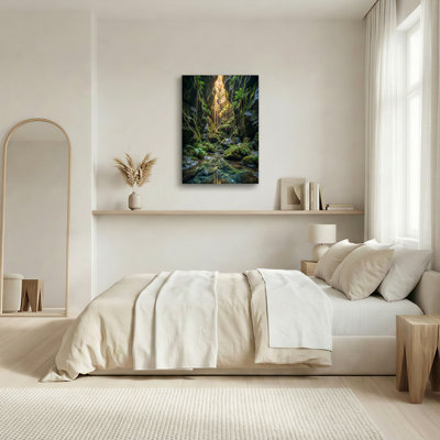 Mossy Canyon, reproduction d'art sur toile, ensemble de 1