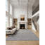 Mantra Geometric Area Rug in Dark Gray-120767993