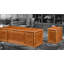 Infinity 82.7" Solid Wood Desk Set