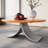 31.4" Solid Wood Cherry Shape Coffee Table