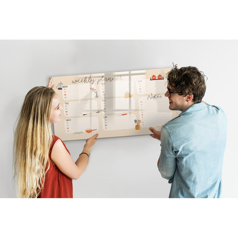 Magnetic Glass Dry Erase Board