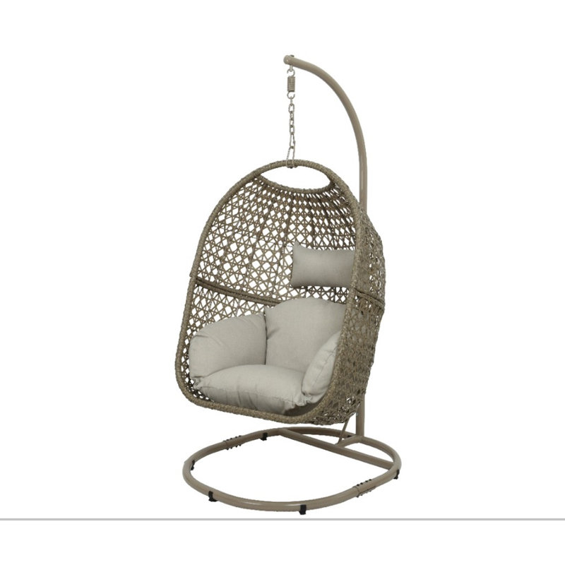 Fauteuil à suspendre Royan, Tanné, Brun