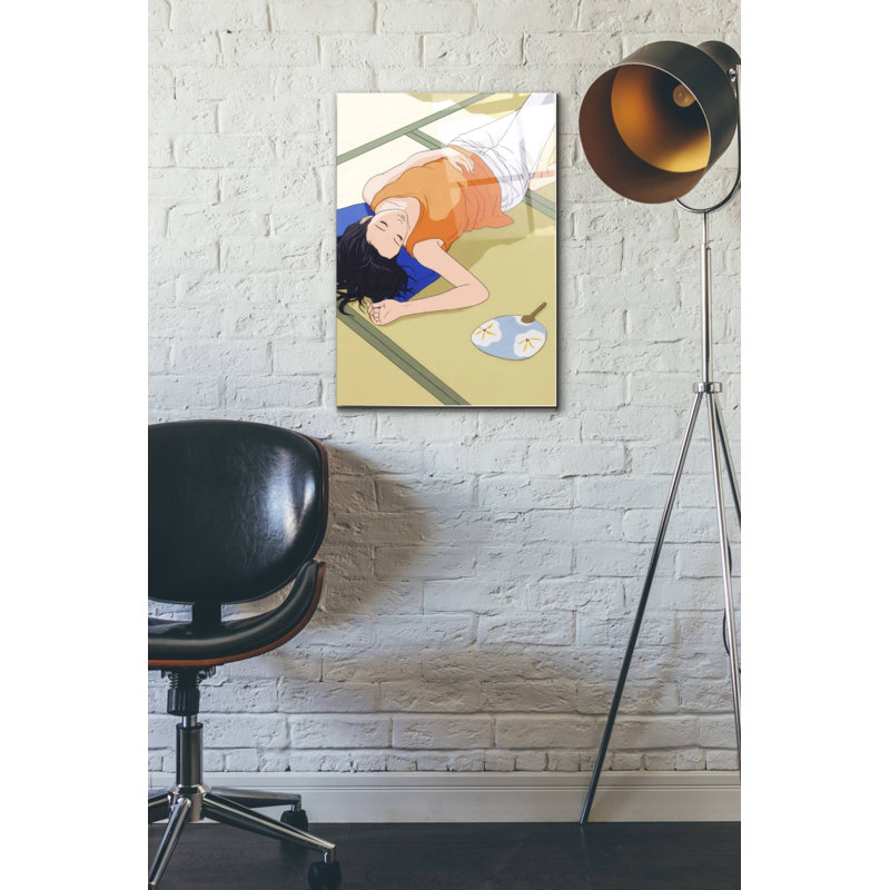 «Sleeping Woman» par Sai Tamiya, H 24 po x l 16 po x P 0,12 po
