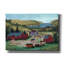  «Farm On The Hudsosn» par JL Munro, art mural sur toile, 26 po x 18 po