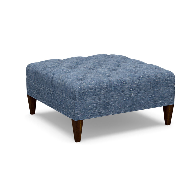 Square Ottoman, 9637-51, Walnut