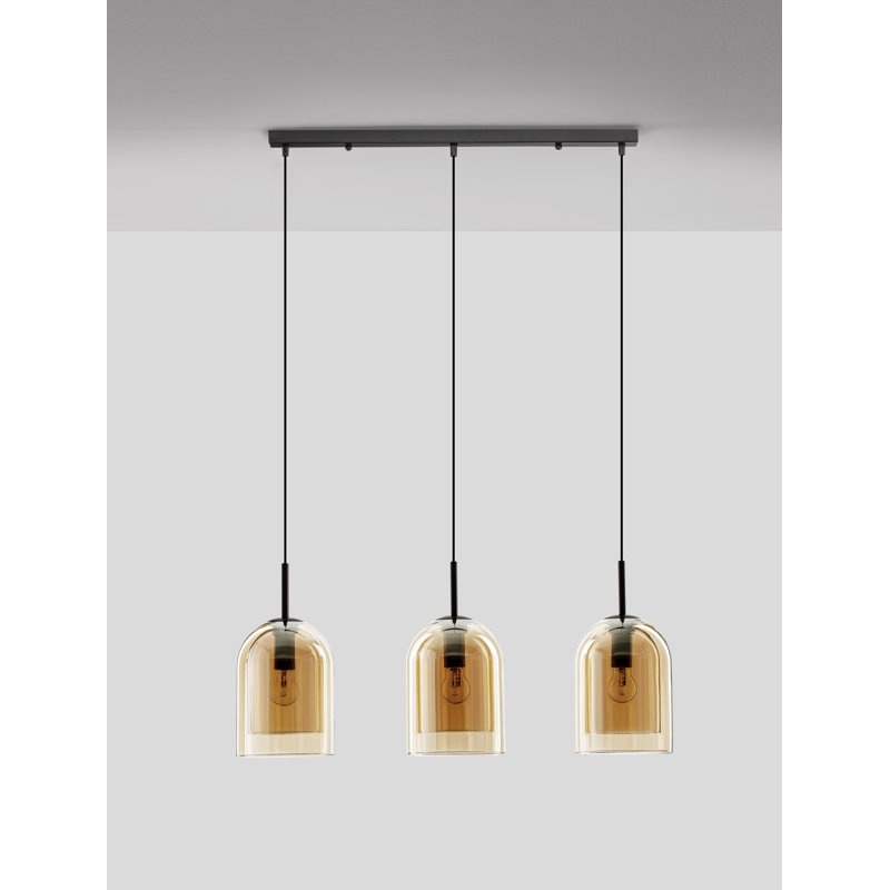 3 - Light Black Pendant