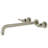 Kingston Brass Concord Two-Handle 3-Hole Wall Mount Roman Tub Faucet-54822246-60119954
