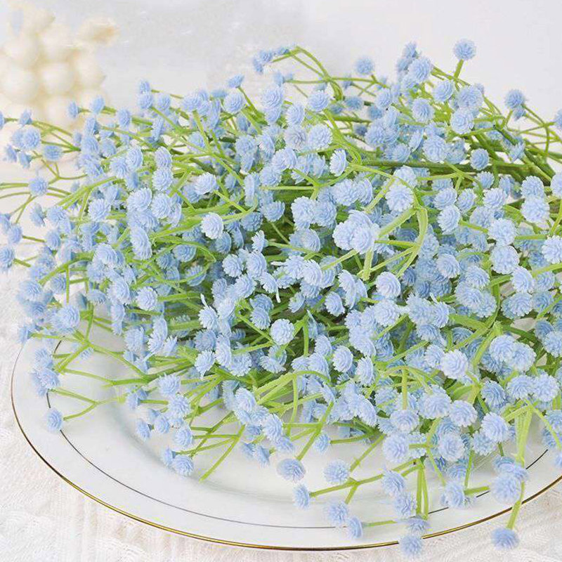 Arrangement floral Baby's Breath, Bleu, H 23,63 po x l 3,9 po x P 3,9 po