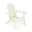 Chaise Adirondack pliante en plastique Delane-84369848