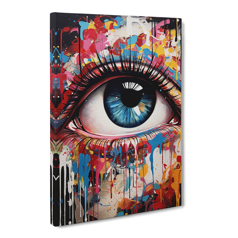 Eye Modern - Wrapped Canvas, 50cm H x 35cm W x 3cm D