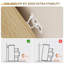 6 Drawer Modern Wooden Dresser with Handleless Design, Wide Storage Chest for Bedroom Living Room Entryway-1786899267