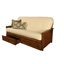 Futon double avec matelas avec rangement Emmiliano-2119980863-2119980835