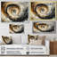 Encre cosmique marbrée spirale de rêve - formes abstraites modernes, art mural sur toile-1006445788-1006445767-1006445789