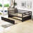 Yeimi Wood Twin Daybed with Twin Trundle-1657198392