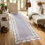  Tapis floral festonné à motif floral Boho-261880044
