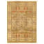 Hand Knotted Wool Area Rug in Cream