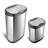 Nine Stars Steel Open Kitchen Trash Can - 13.2 Gallons