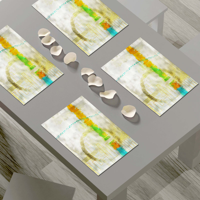 Polyester Abstract Placemat