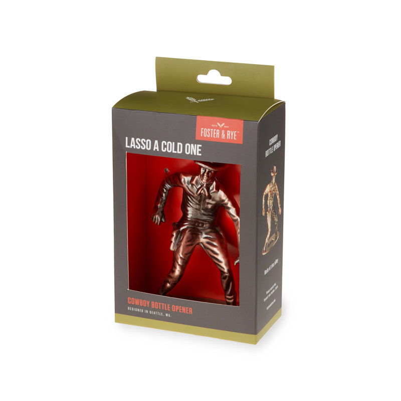 Cowboy Bottle Opener