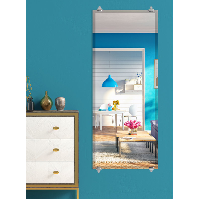 Miroir biseauté sans cadre Mansell, H 56 po x l 36 po