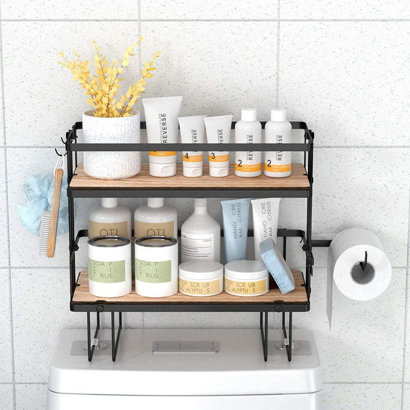 Metal Wall Bathroom Shelves