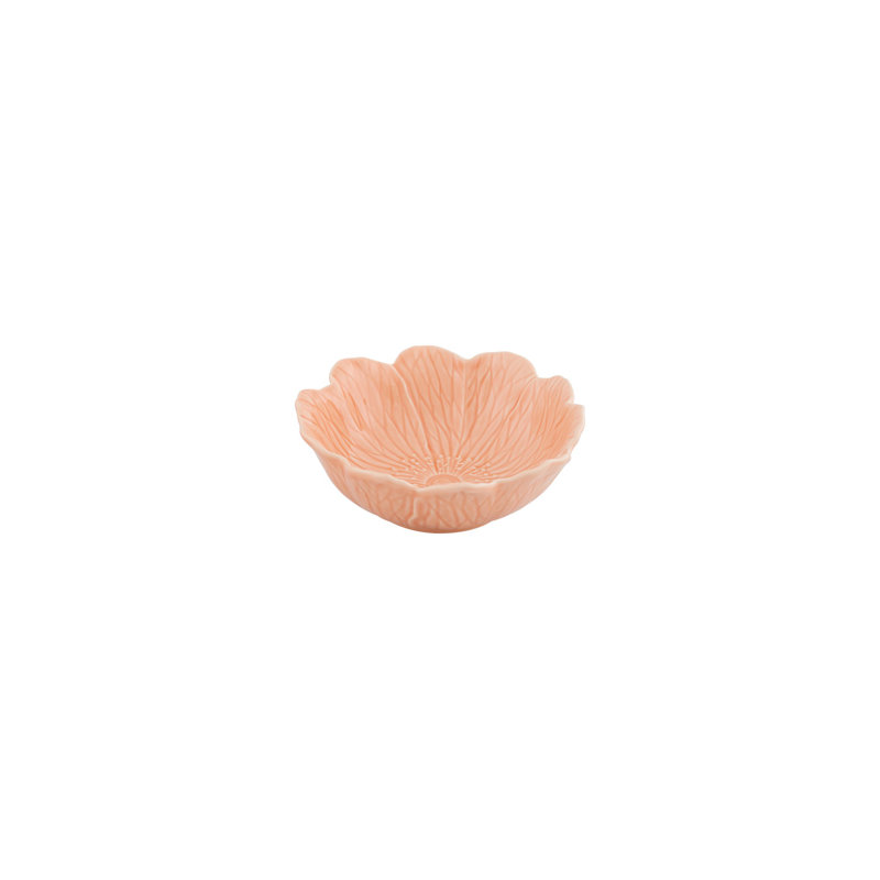 Flora Earthenware Cereal Bowl, Pink