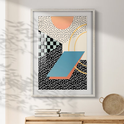 Modern Memphis II -Framed Print