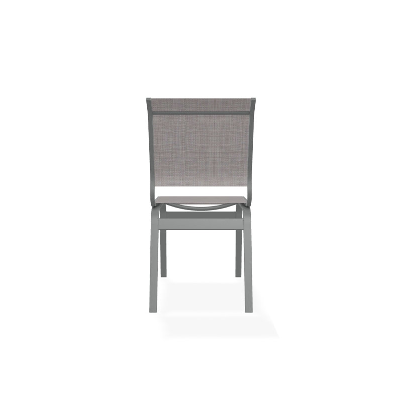 Chaise d'appoint de salle à manger Hiraku, Graphite texturé, Oursin