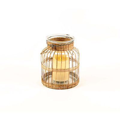 Hanife 5'' H Glass Tabletop Votive Holder