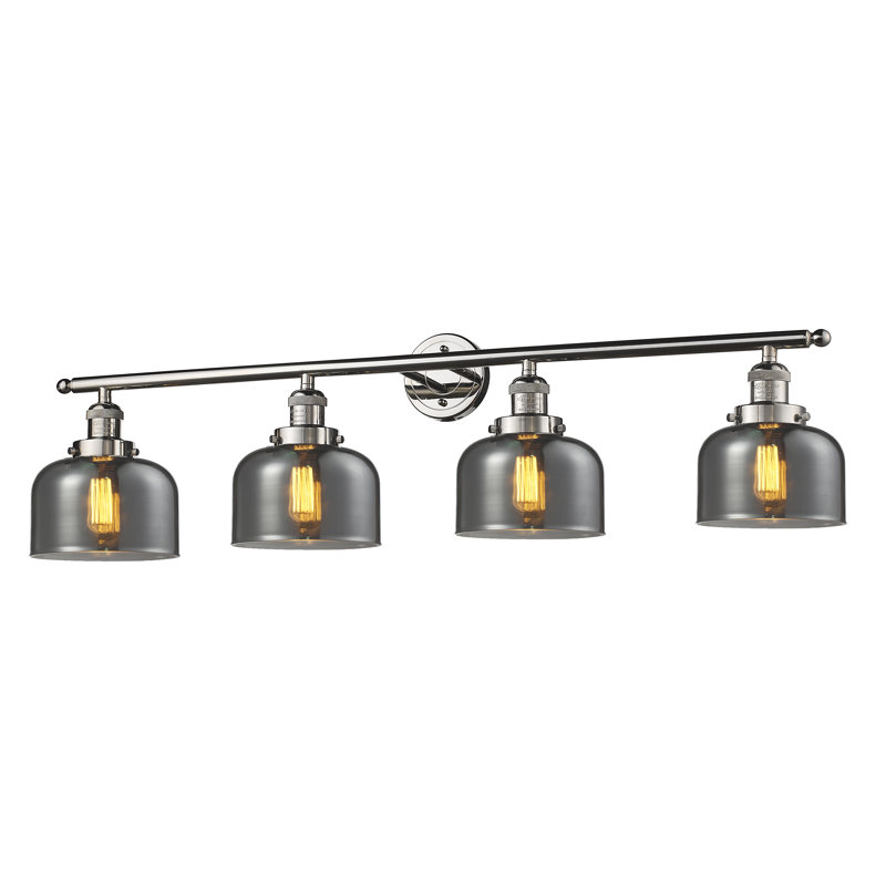 Reyhani 4 - Light Dimmable Vanity Light, Polished Nickel, White