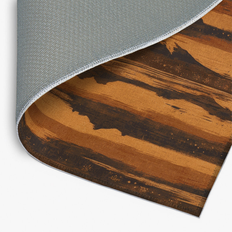 Tapis intérieur et extérieur sépia, Rectangle 1 pi 6 po x 2 pi 6 po