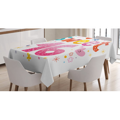 16Th Birthday Tablecloth
