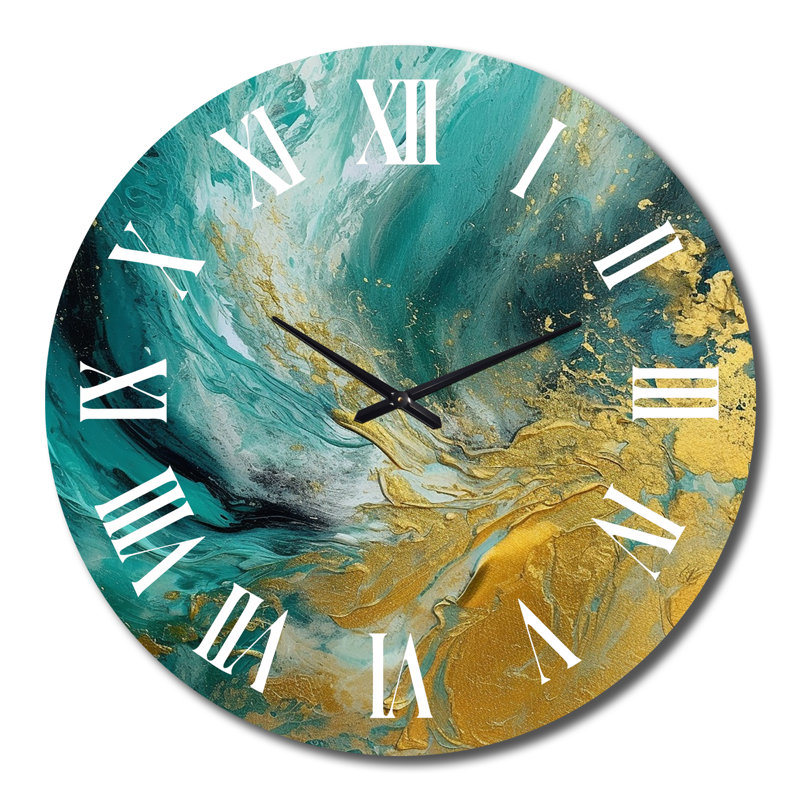 Metal Wall Clock, Large