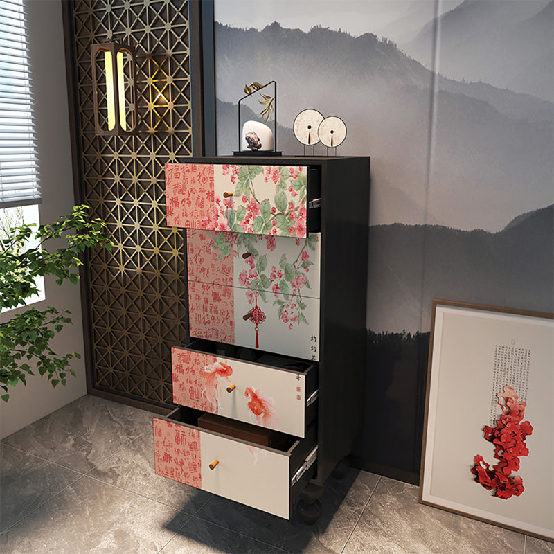 Armoire à tiroirs décorative de salon