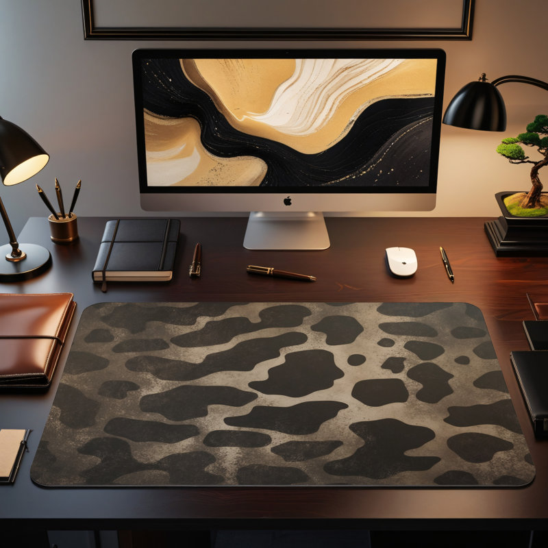 Polyester Desk Pad, 31.5x15.5