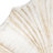 Decorative Scallop Shell Figurine Object for Home Decor - Coastal Modern Sculpture for Office, Table Decorations or Living Room - 22", White