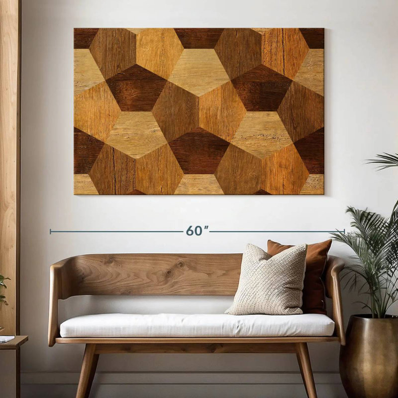 Avery Abstract Wood Decor
