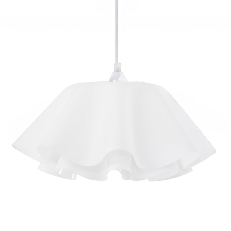 114cm H Acrylic Novelty Pendant Shade in White