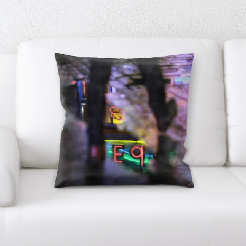 Microsuede Throw Pillow